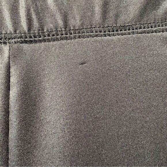 [M] Zara Women’s Black Sheen Faux Leather Leggings / Tights / Everyday - Picture 12 of 16